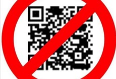 We CAN’T accept QR codes